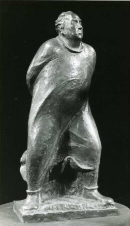 Ernst Barlach, Der Spaziergänger, Bronze, 1912