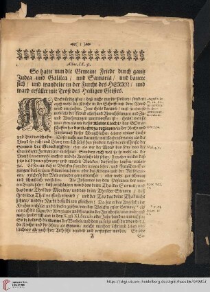 Erster Kirchen Fried oder Schrifftmässige Gedancken