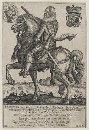 Bildnis des Leopoldus, Archid. Austr.