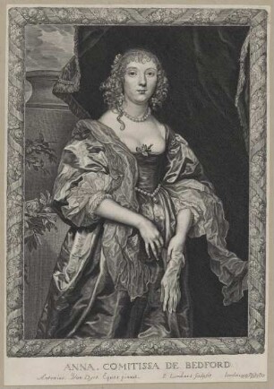 Bildnis der Anna Comitissa de Bedford