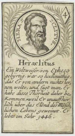Bildnis des Heraclitus