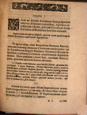Dispvtatio Inavgvralis De Ivribvs Civitatvm