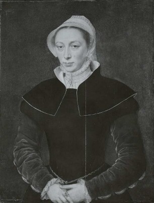 Bildnis einer Dame in weißer Haube