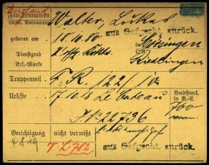 Walter, Lukas - Walther, Gottlieb