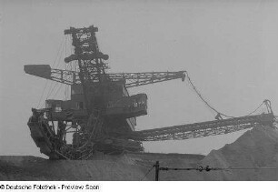 Bagger RS 560 im Tagebau Schleenhain