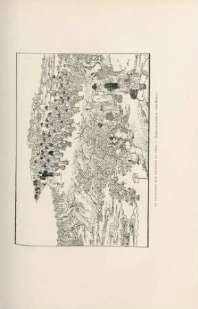 Le printtemps aux environs de Yédo. - (D'apreès une gravure du "Yédo Meisho")