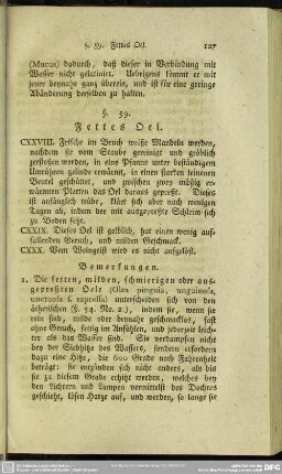 §. 59. Fettes Oel
