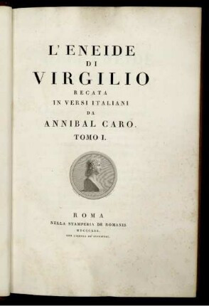 Tomo 1: L'Eneide. Tomo 1