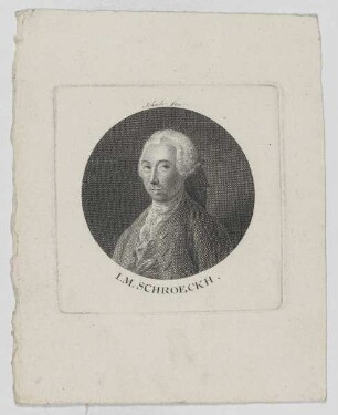 Bildnis des I. M. Schroeckh