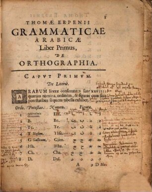 Grammatica arabica