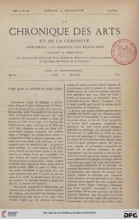 Nr. 26 (20 juillet)