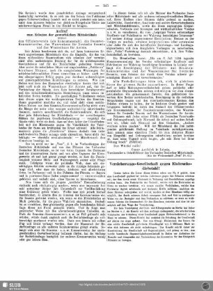 Versicherungs-Gesellschaft gegen Einbruchsdiebstahl!
