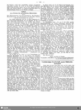 Versicherungs-Gesellschaft gegen Einbruchsdiebstahl!