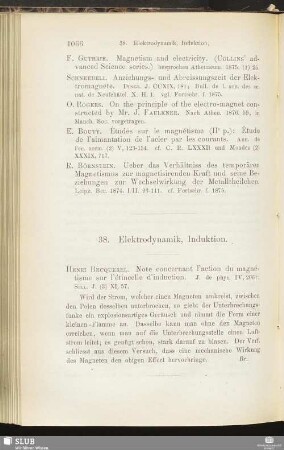 38. Elektrodynamik, Induktion