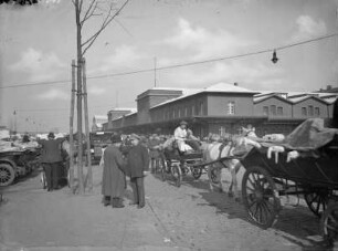 Markttreiben am Berliner Fleischgroßmarkt