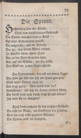 Die Spinne