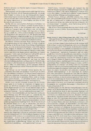 676-678 [Rezension] Dierks, Margarete, Jakob Wilhelm Hauer 1881 - 1962