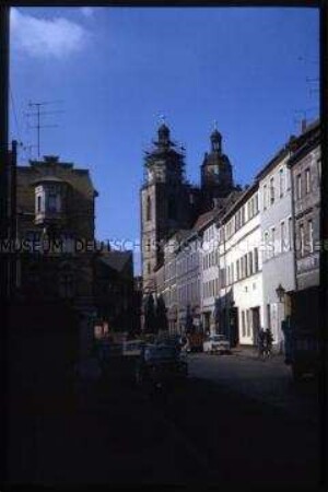 Lutherstadt Wittenberg,Straße und Stadtkirche