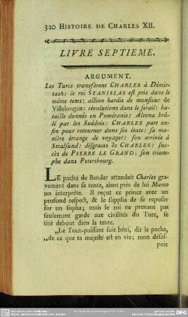 Livre Septieme