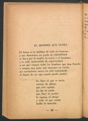 El hombre que llora