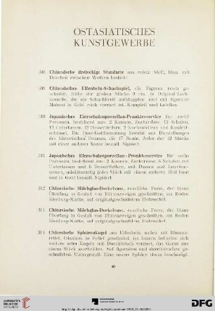 Ostasiatiches Kunstgewerbe (Nr.308-360)