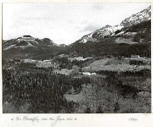 Fick, Roderich; Obersalzberg; Gasthof Platterhof - Der Obersalzberg (Gesamtansicht)