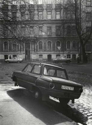 Straßenszene in Riga