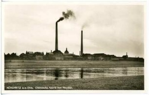 Nünchritz. Chemische Fabrik von Heyden
