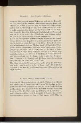 Kämpfe vor der Siegfriedstellung