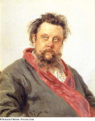 Bildnis Modest Mussorgski