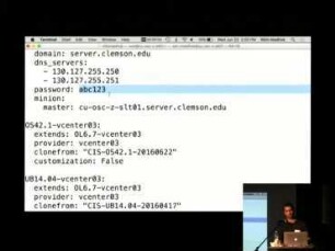 Managing VMware infrastructure using salt-cloud