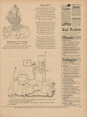 "Katzenjammer an der Themse" "Ich gebe Ihnen noch Tabletten zum Schwitzen mit nach Hause..."