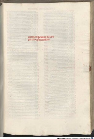 Sermones medicinales septem, 7. De membris exterioribus