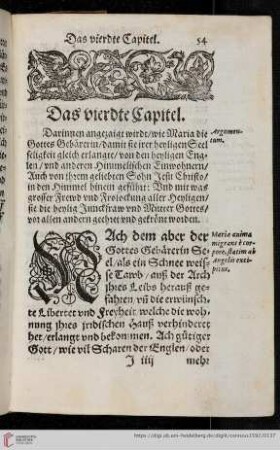 Das vierdte Capitel