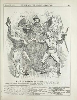 After the hardships of (exceptionally) civil war!