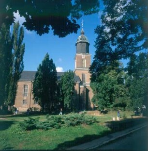 Netzschkau. Schloßkirche (1838-1840). Ostseite