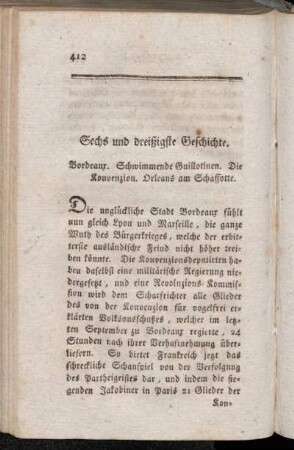 Sechs und dreißigste Geschichte - Vierzigste Geschichte