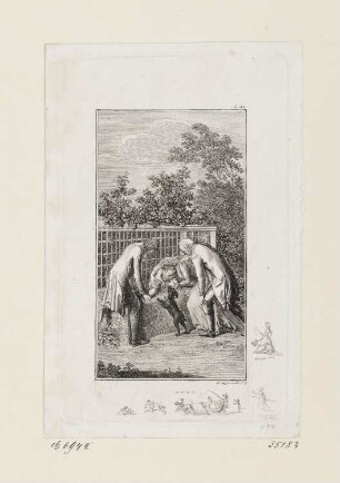 Titel-Kupfer, aus: "Jean Paul: Die unsichtbarer Loge", Berlin 1793