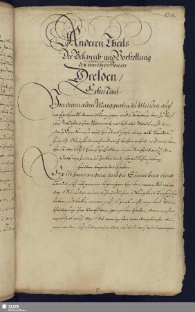 1. Titul. Von denen alten Marggrafen zu Meißen