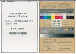 Entnazifizierung August Korte , geb. 15.02.1905 (Steiger)