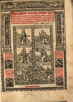 Speculum morale totius sacre scripture