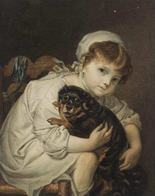 Kind mit Hund