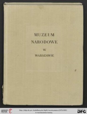 23: Rocznik Muzeum Narodowego w Warszawie