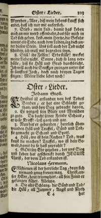 Oster-Lieder.