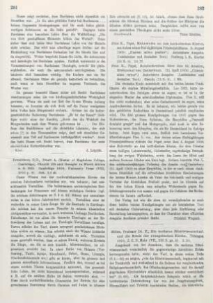 282 [Rezension] Pius X., Papst, Mahnworte an den katholischen Klerus, aus Anlass seines fünfzigjährigen Priesterjubiläums