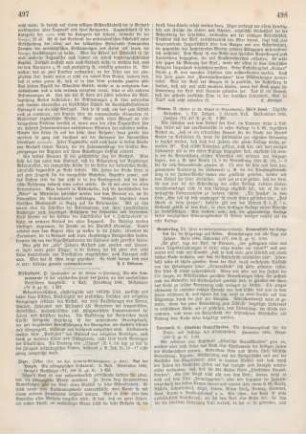 497-498 [Rezension] Jaeger, Oskar, Aus der Praxis