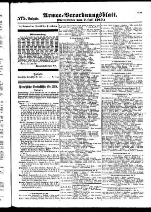 575. Ausgabe. Mittwoch, 7. Juli 1915