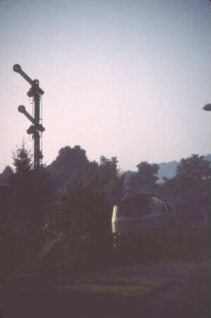 Lindau-Aeschach Lok 218 447 Nahverkehrszug Aulendorf-LI