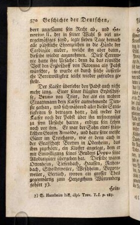 570-575, Der Kaiser ueberlebte den Papst auch nicht ...