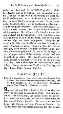 Viertel Kapitel - Ankunft in Kamtschatka